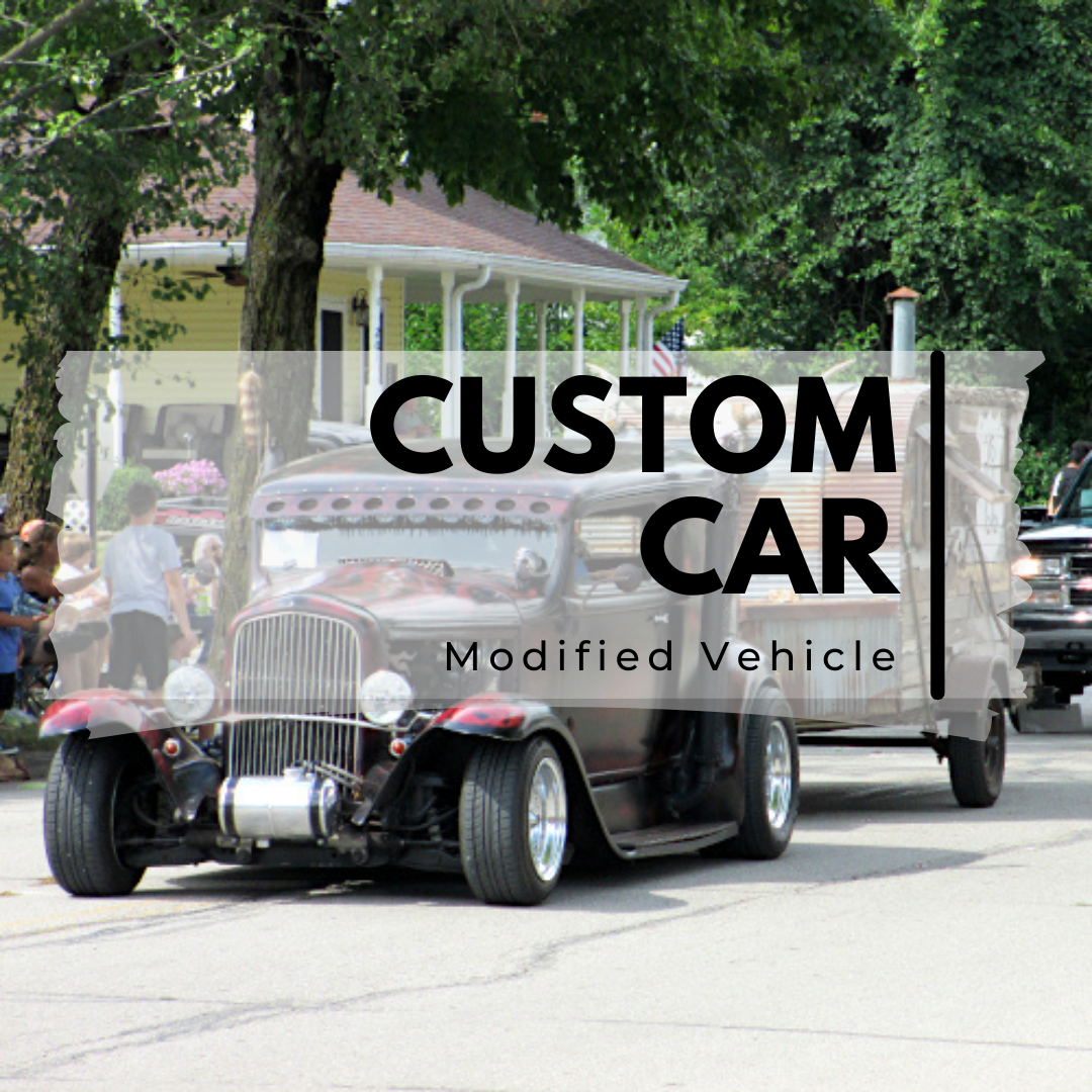 Custom Cars - Vehicle that has been modified.