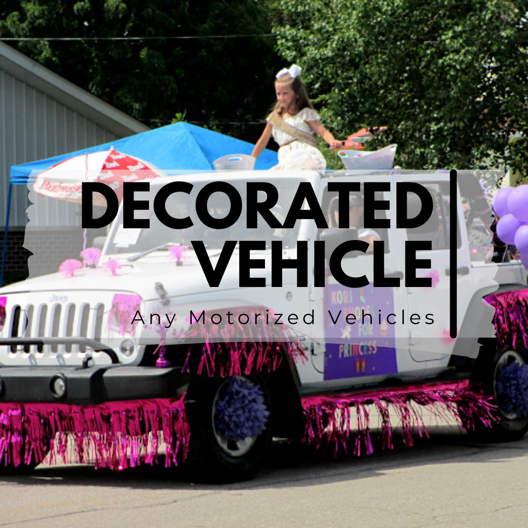 Decorated Vehicles - Any Motorized Vehicles