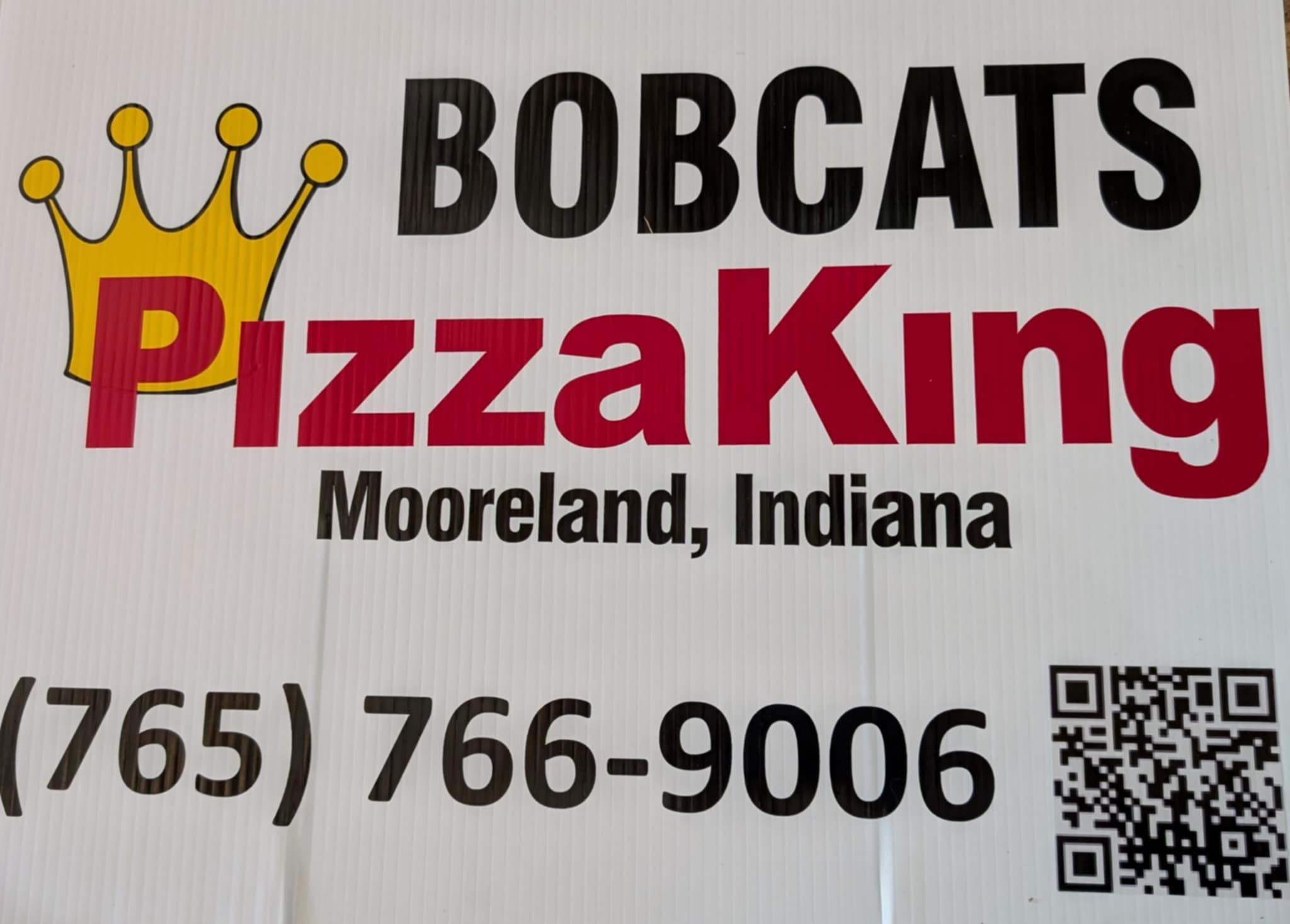 Bobcats Pizza King Logo